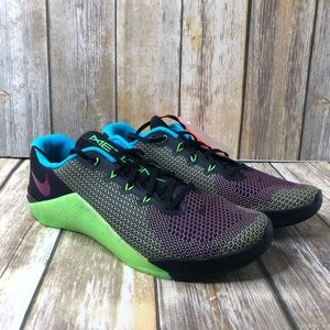 New Nike Metcon 5 Sz 13 Green/black weightlifting